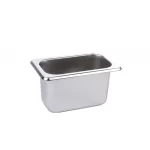Cuba Gastronômica GN 1/9 100mm em Aço Inox sem Alças Chef Line 50517