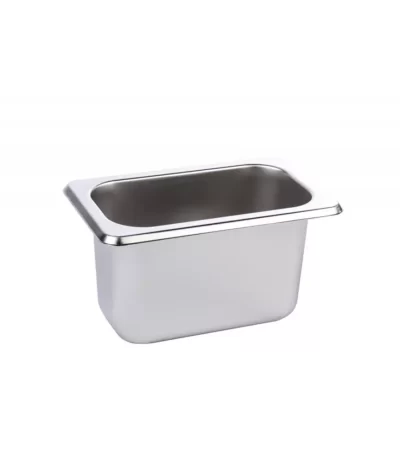 Cuba Gastronômica GN 1/9 100mm em Aço Inox sem Alças Chef Line 50517