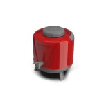 Botijão Térmico Vermelho Arezzo Unitermi - 5L