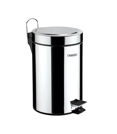 Lixeira com Pedal em Inox com Acabamento Polido Tramontina 94538/105 - 5L