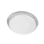 Forma Assadeira de Alumínio Crespa para Torta de Maçã Rspan FO184 - 24x3cm