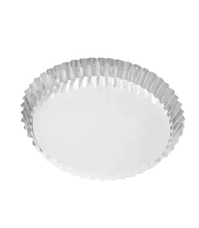 Forma Assadeira de Alumínio Crespa para Torta de Maçã Rspan FO184 - 24x3cm