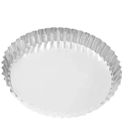 Forma Assadeira de Alumínio Crespa para Torta de Maçã Rspan FO186 - 30x3cm