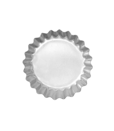 Forma para Tortinha de Alumínio Ondulada Rspan FO271 – 6x1,4cm