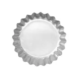 Forma para Tortinha de Alumínio Ondulada Rspan FO193 – 10x2cm