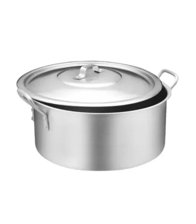 Caçarola de Alumínio com Tampa Hotel 40cm Maralar 85351 – 23,8L