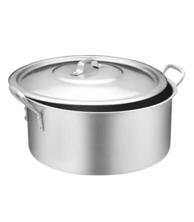 Caçarola de Alumínio com Tampa Hotel 45cm Maralar 85352 – 31,7L