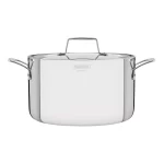 Caçarola em Aço Inox Corpo Triplo Grano 24cm Tramontina 62143/240 - 5,8L