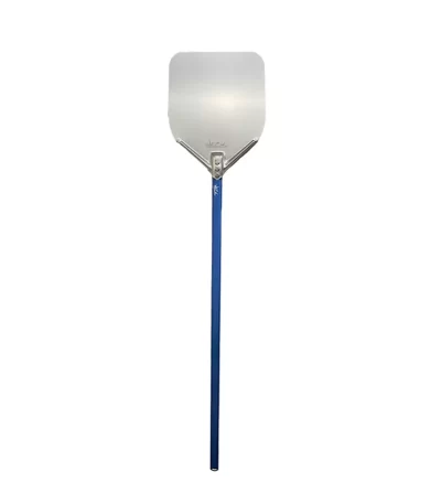 Pá para Enfornar Pizza Weck Alumínio 35×40 com Cabo em Alumínio Azul - 170cm