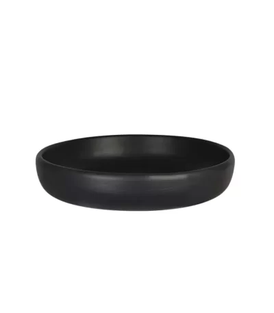 Bowl Cerâmica Ferrara Romanha Canaro 11109 Preto Matte - 23cm