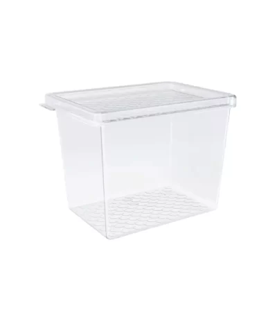 Organizador Multiuso de Acrílico com Tampa Slim UZ 425 - 1,3L