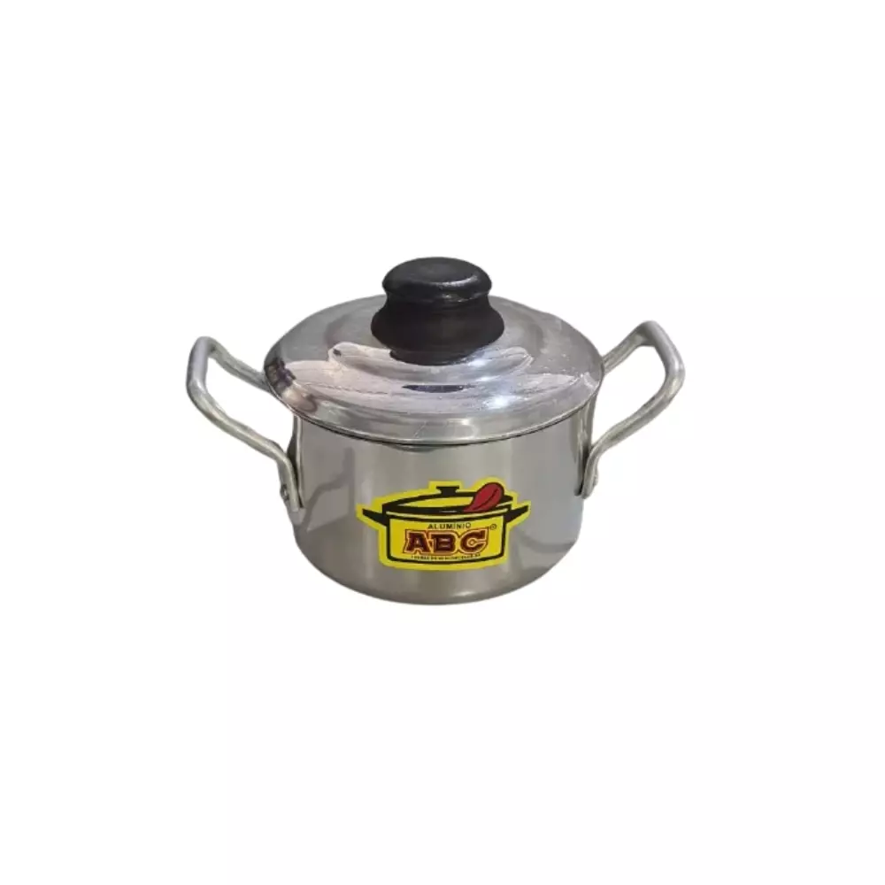 725.75.0250 Mini Caçarola em Alumínio com Tampa Hotel 12cm ABC 1680 - 750ml