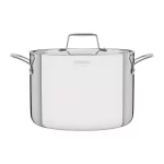 Caldeirão Grano em Aço Inox Corpo Triplo com Tampa e Alças 24 cm Tramontina - 7,7 L