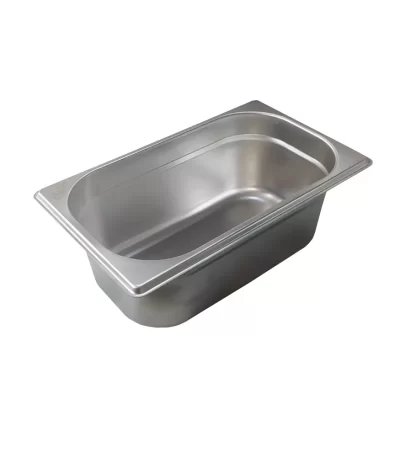 Cuba Gastronômica GN 1/3 100mm em Aço Inox sem Alças Orcil