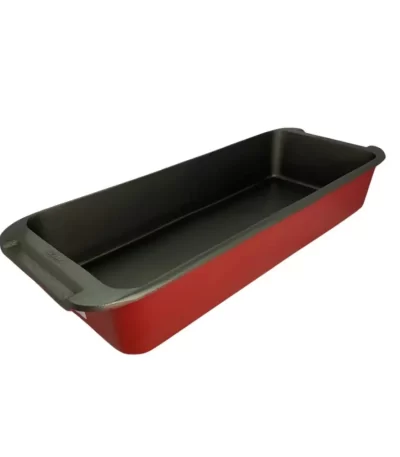 Travessa Assadeira de Alumínio Vermelha Weck - 23x23