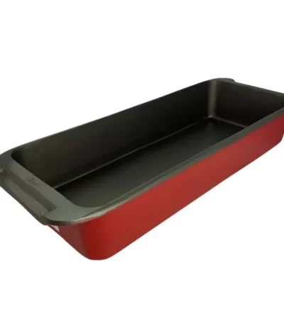 Travessa Assadeira de Alumínio Vermelha Weck - 38x23