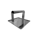 Prensa Inox para Hambúrguer Allissan - 15cm