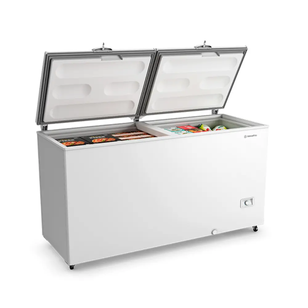 225.30.0210 Freezer Horizontal 543L Inverter Dupla Ação Metalfrio DA550IF - Bivolt