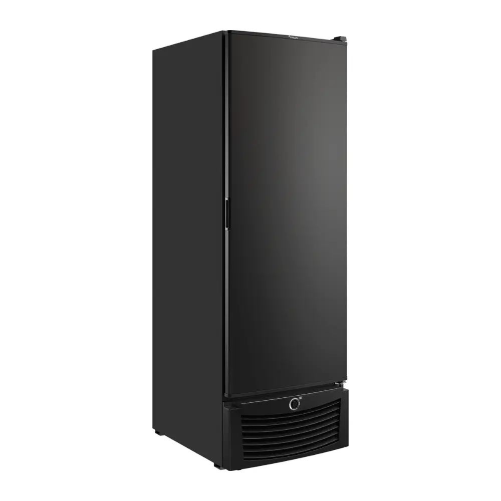 Freezer Vertical Porta Cega Preto 569L Tripla Ação Fricon VCET 569 C - 110v | 220v