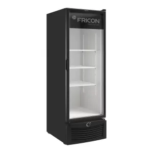 Conservador Vertical 569L Preto Porta de Vidro Fricon VCET 569 V Tripla Ação - 110v | 220v