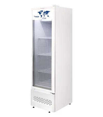 Refrigerador Vertical Porta de Vidro Slim 284L Fricon VCFM 284 V - 110v
