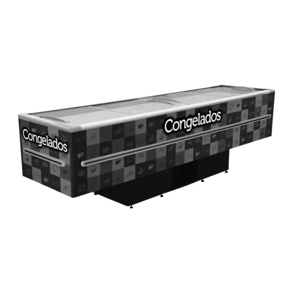 230.85.3065 Ilha Expositora para Congelados 3 Metros Fricon ICED820 - 220v