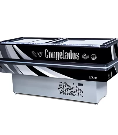 Ilha Expositora para Congelados 460L 2M Dupla Ação Polar MIPP2002I - 220v