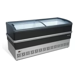 Ilha Expositora para Congelados Vidro Curvo 2 Metros Polar EICVCL200 - 220v