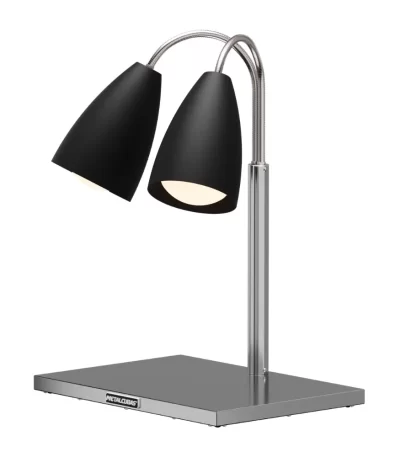 Conservador de Frituras Articulado 2 Lâmpadas Preto Metalcubas CFA 2LP - 110v | 220v