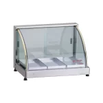 Estufa Vidro Curvo Ouro 3 Bandejas Edanca EO03 - 110v | 220v