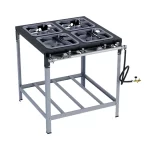Fogão Stori Max M14 30x30 4 Bocas Metalmaq - Alta Pressão