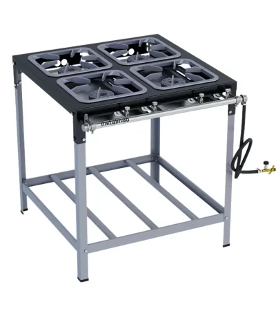 Fogão Stori Max M14 30x30 4 Bocas Metalmaq - Alta Pressão