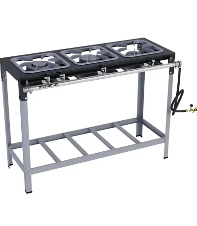 Fogão Stori Max Duo 30×30 3 Bocas Metalmaq M7