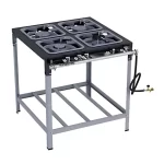 Fogão Stori Max Duo 30x30 4 Bocas Metalmaq M14