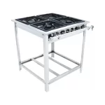 Fogão Extra de Inox 30x30 4 Bocas Venâncio EI4 - Baixa Pressão