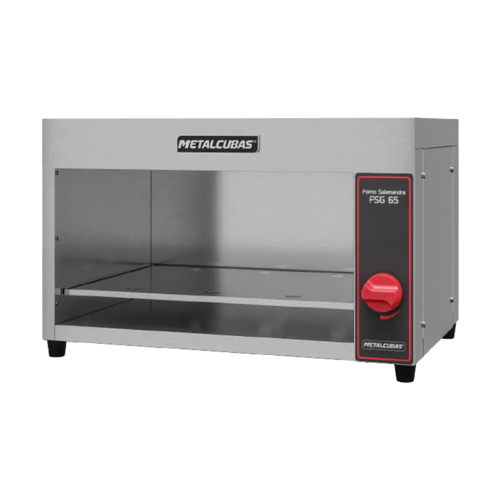 Forno Gratinador Salamandra Metalcubas FSG65 - Gás GLP