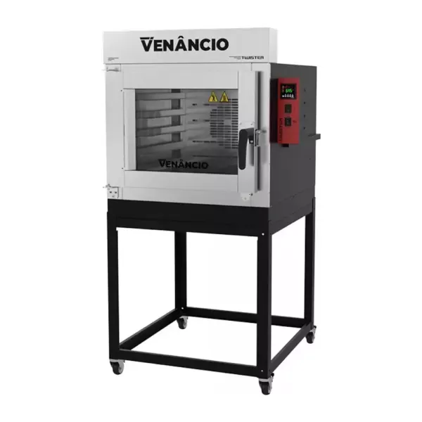 365.95.9035 Forno Turbo Twister 5 Esteiras Interior e Exterior em Inox Venâncio FVT5G Monofásico - Gás GLP