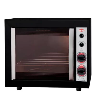 Forno Elétrico Crystal Black Advanced Layr - 110v | 220v