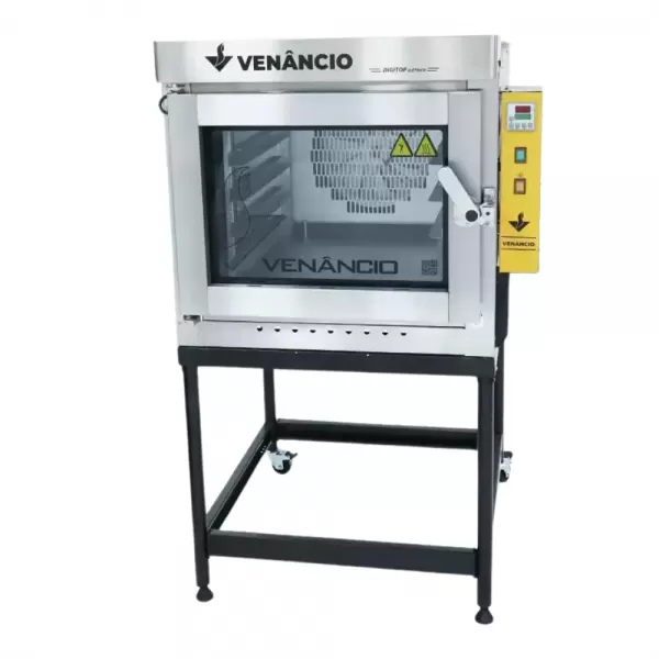 Forno Elétrico Turbo Digitop 5 Esteiras Venâncio FTDEM5 Monofásico - 220v