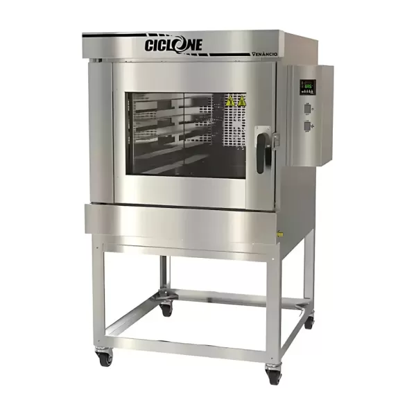 370.98.0600 O Forno Elétrico Turbo Ciclone 5 Esteiras Venâncio FTCE5 Monofásico - 220v