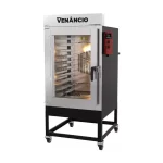Forno Elétrico Turbo Twister 10 Esteiras Interior e Exterior em Inox Venâncio FVT10E Monofásico – 220v