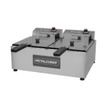 Fritadeira Elétrica 10L Metacubas FRCE10 2 Cestos - 220v