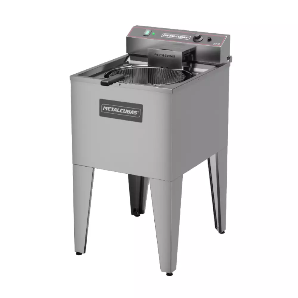 385.18.0405 Fritadeira Elétrica 25 Litros Metalcubas FAO1C 1 Cuba - 220v