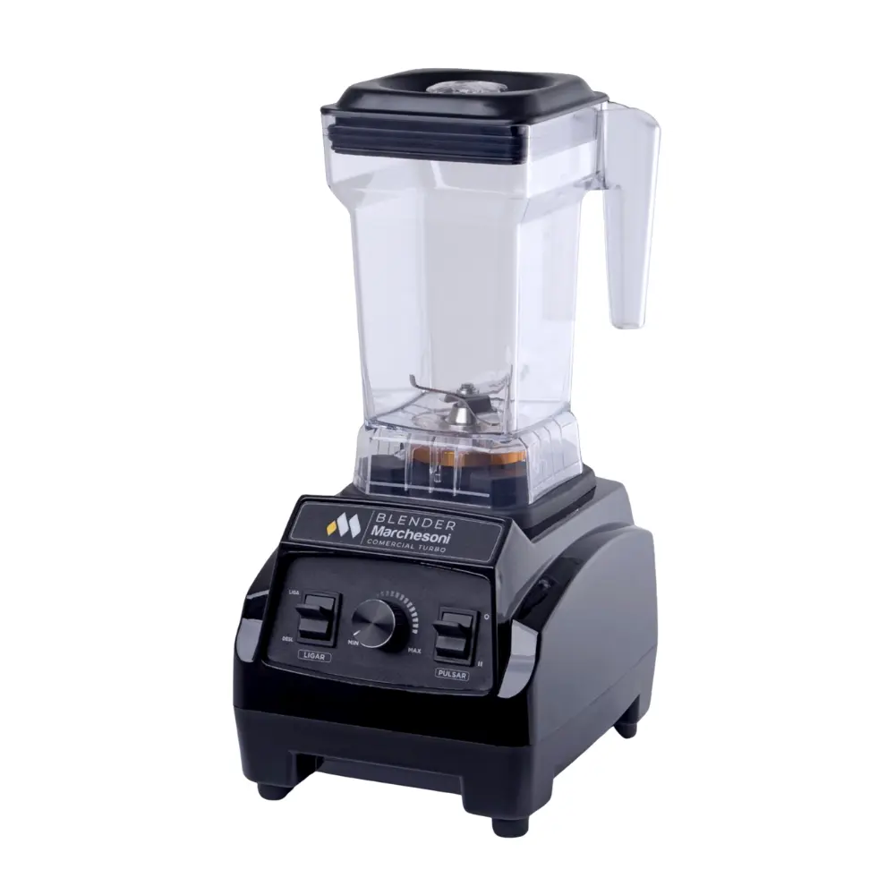410.10.0130 Liquidificador Blender Comercial Turbo Marchesoni 2L Alta Rotação - 110v | 220v