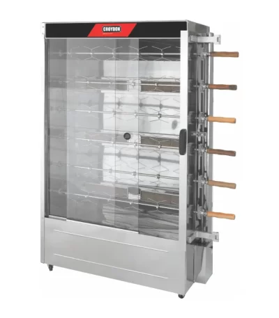 Forno Rotativo 30 Frangos 6 Espetos Croydon FRG6 - Gás GLP