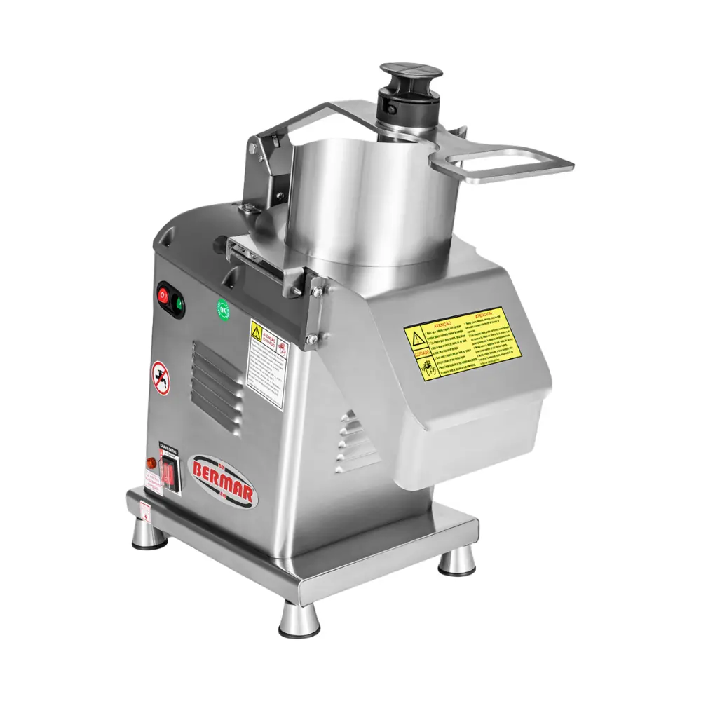 460.15.1030 Processador de Alimentos Inox Bermar BM 125 NR com 7 Discos – Bivolt