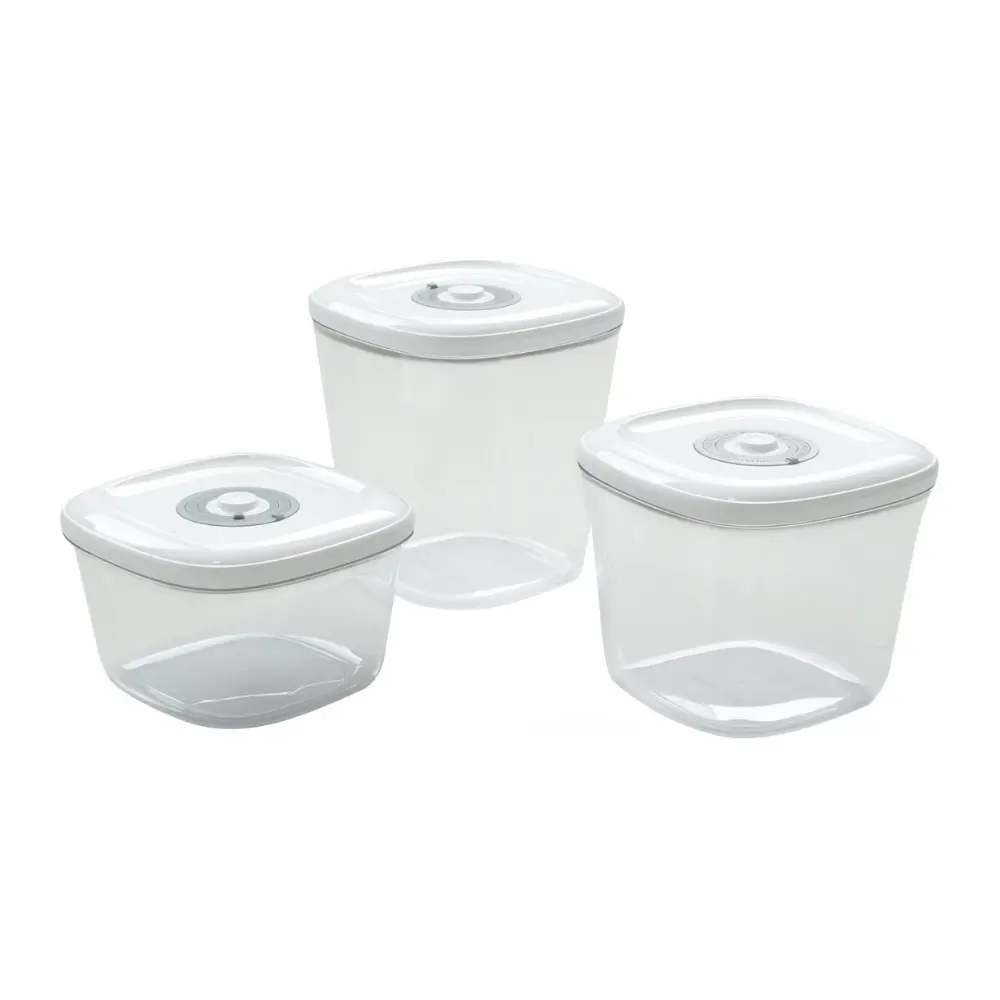 Kit 3 Potes Herméticos para Vácuo R.Baião 28567