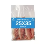 Saco a Vácuo Nylon Poli 25x35cm R.Baião - 100 unidades