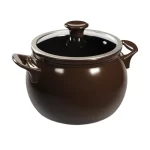 Caçarola de Cerâmica New Premiere Chocolate 20cm Ceraflame C8543545 – 4L<br/>