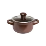 Caçarola de Cerâmica Duo Chocolate 16cm Ceraflame C963545 – 1,1L